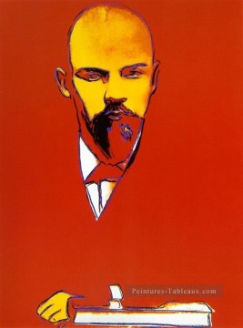  Warhol Decoraci%C3%B3n Paredes - Lenin rojo Andy Warhol